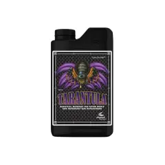 Flacone di Tarantula Advanced Nutrients, un prodotto con microbi benefici per radici più robuste e sviluppo di gemme secondarie.