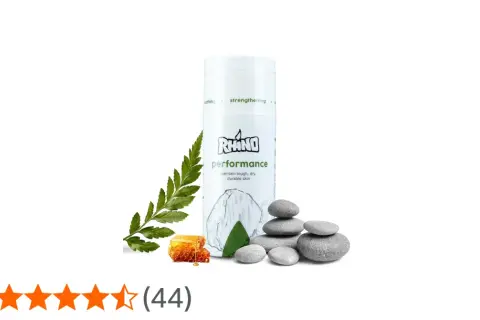 Crema per la pelle "Rhino Performance", per una pelle dura e resistente come quella di un rinoceronte.