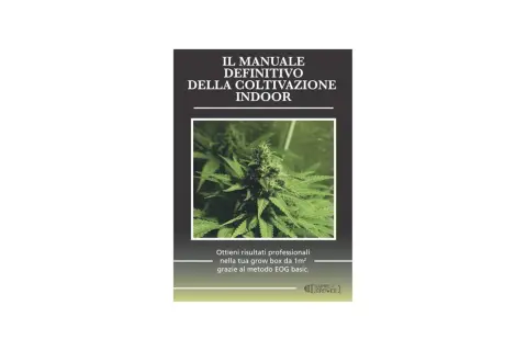 Manuale definitivo coltivazione indoor con immagine di una pianta rigogliosa. Ottieni risultati professionali con il metodo bio magno.